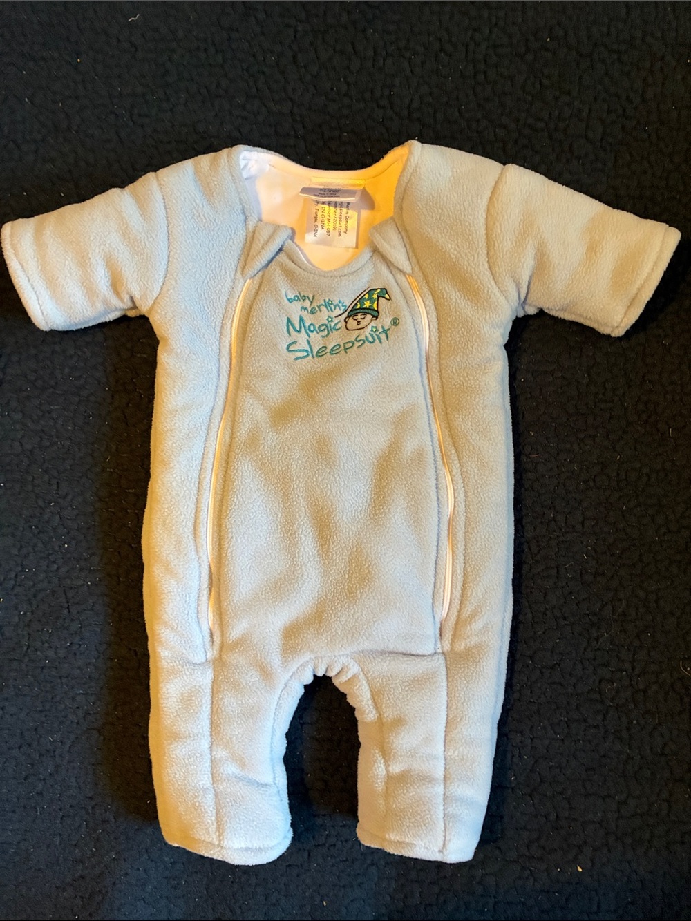 Magic Sleepsuit Fleece One-Piece in Light Blue